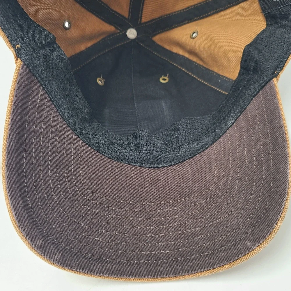 Las Vegas Raiders Hat Strapback Carhartt 47 Brand Brown NFL Oakland Canvas‎ Men